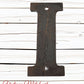 100mm (4") Corten Steel Street & letterbox Numbers , letters & symbols-Vintique Concepts