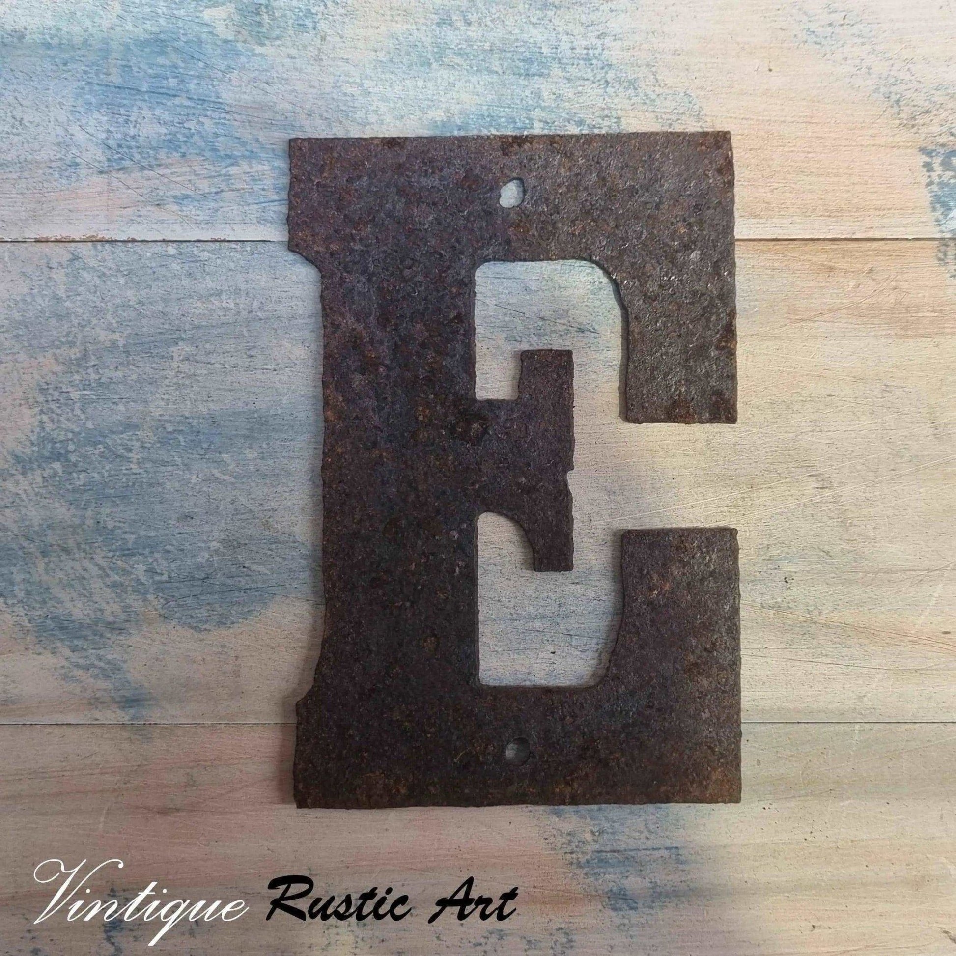 125mm Corten Letters (alphabet & symbols) - Vintique Concepts