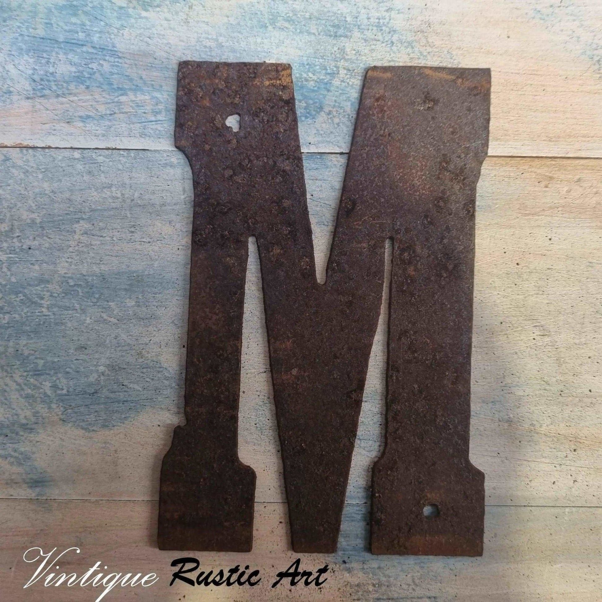 125mm Corten Letters (alphabet & symbols) - Vintique Concepts