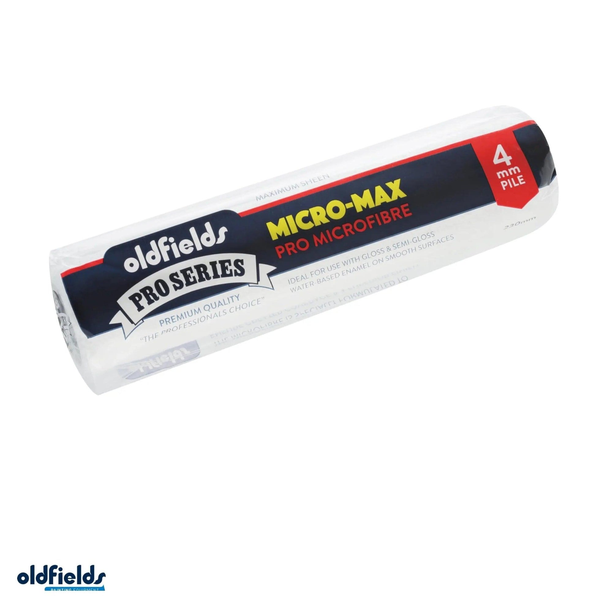 4mm Nap Pro Series Microfibre Paint Roller sleeves from Oldfields-Vintique Concepts