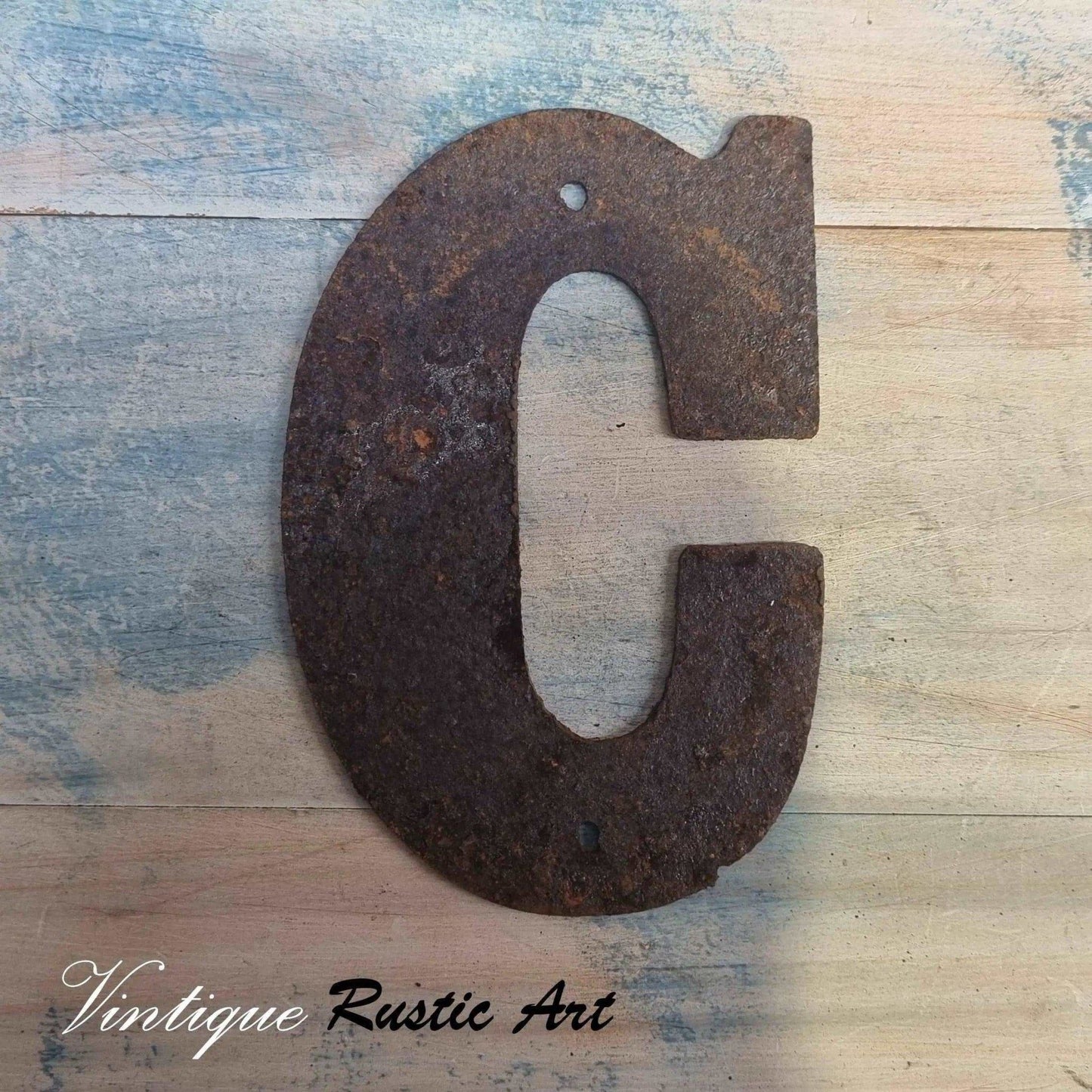 75mm Rusty Letters (alphabet & symbols) - Vintique Concepts