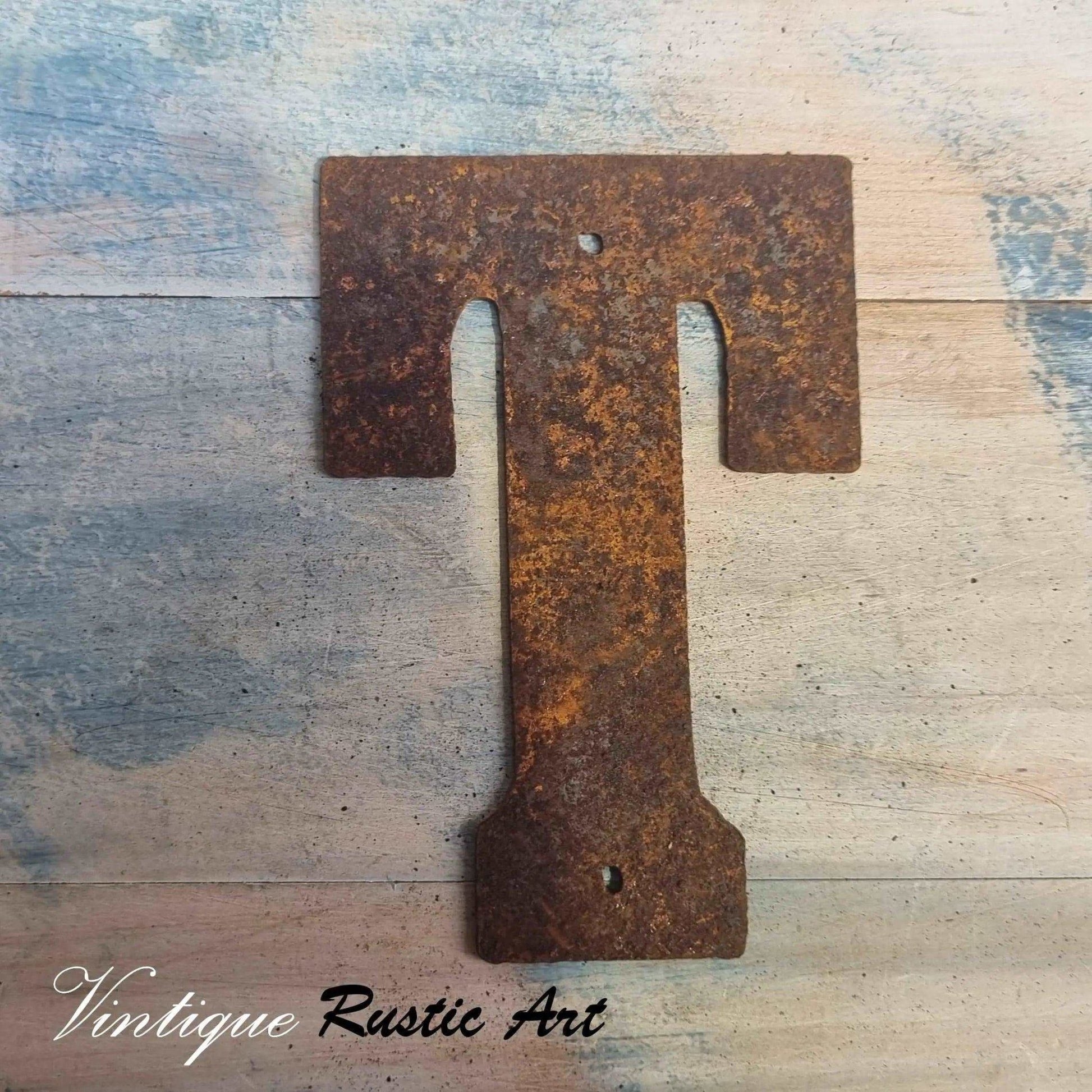 75mm Rusty Letters (alphabet & symbols) - Vintique Concepts