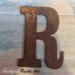 75mm Rusty Letters (alphabet & symbols) - Vintique Concepts