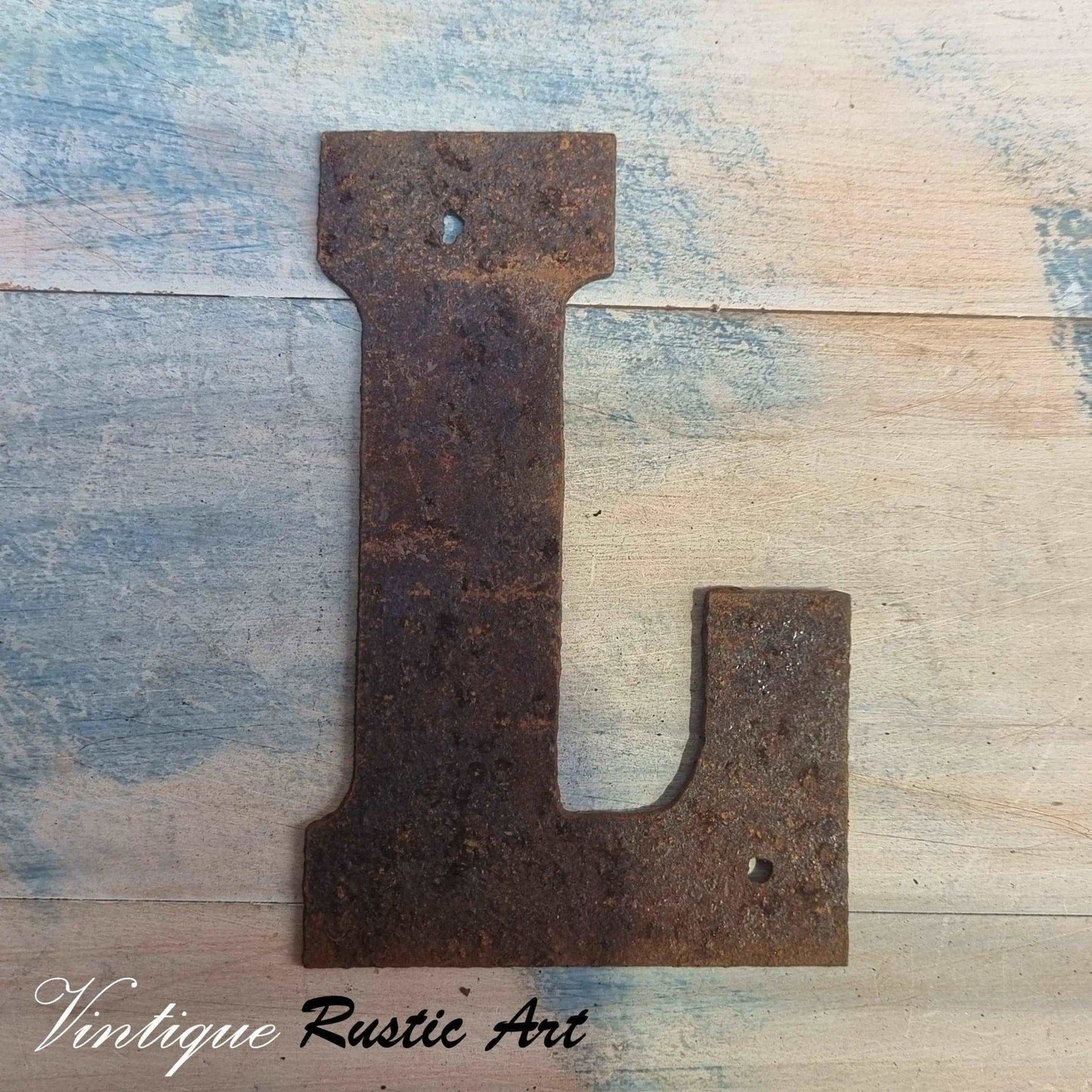 75mm Rusty Letters (alphabet & symbols) - Vintique Concepts