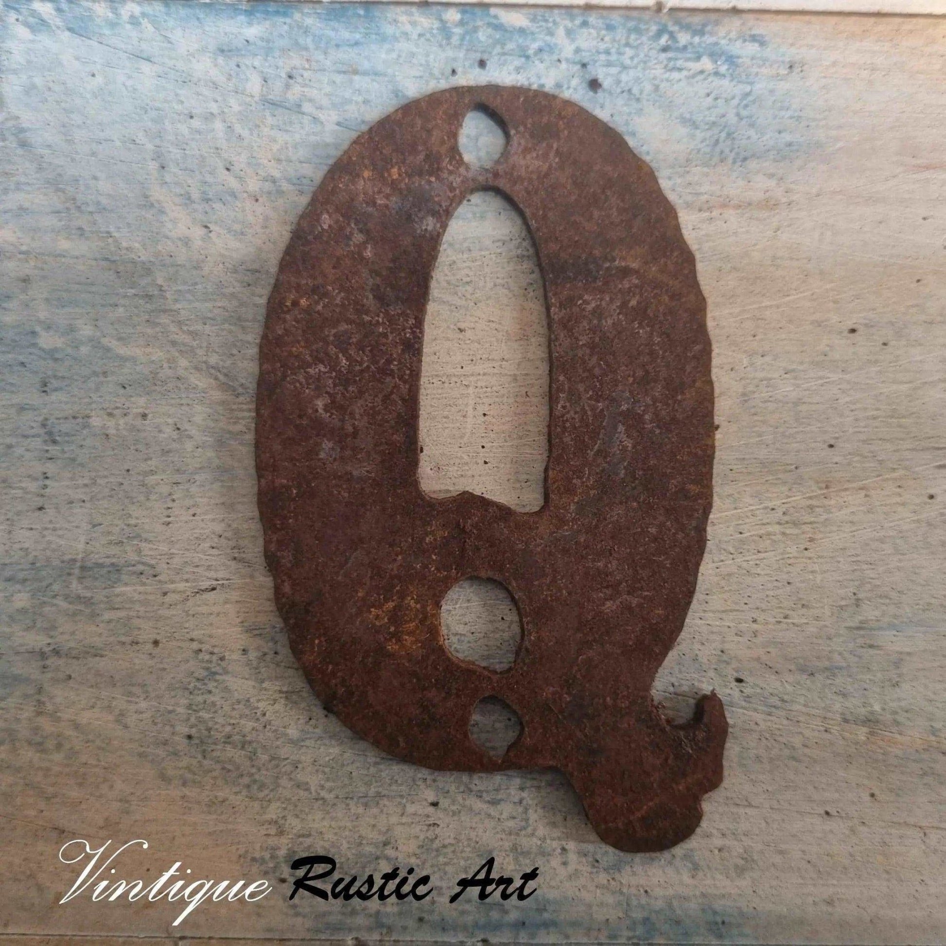 75mm Rusty Letters (alphabet & symbols) - Vintique Concepts