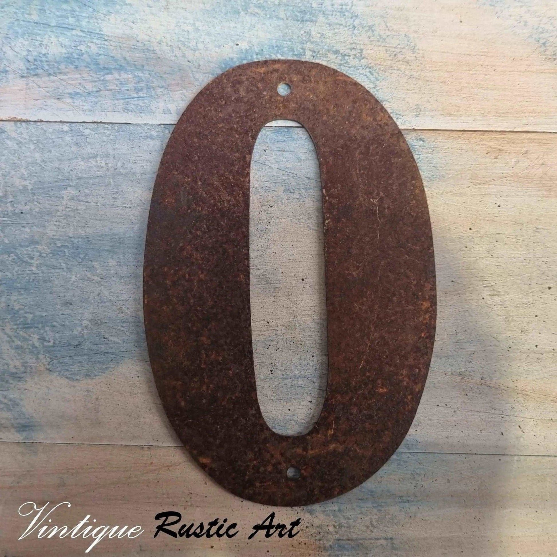 75mm Rusty Letters (alphabet & symbols) - Vintique Concepts