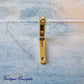 95 degree Gold small narrow Hinge 32mm long - Vintique Concepts