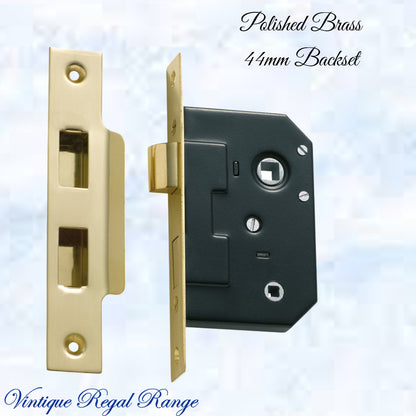 Internal Privacy Lockset & striker plates (44mm Backset) -Various finishes