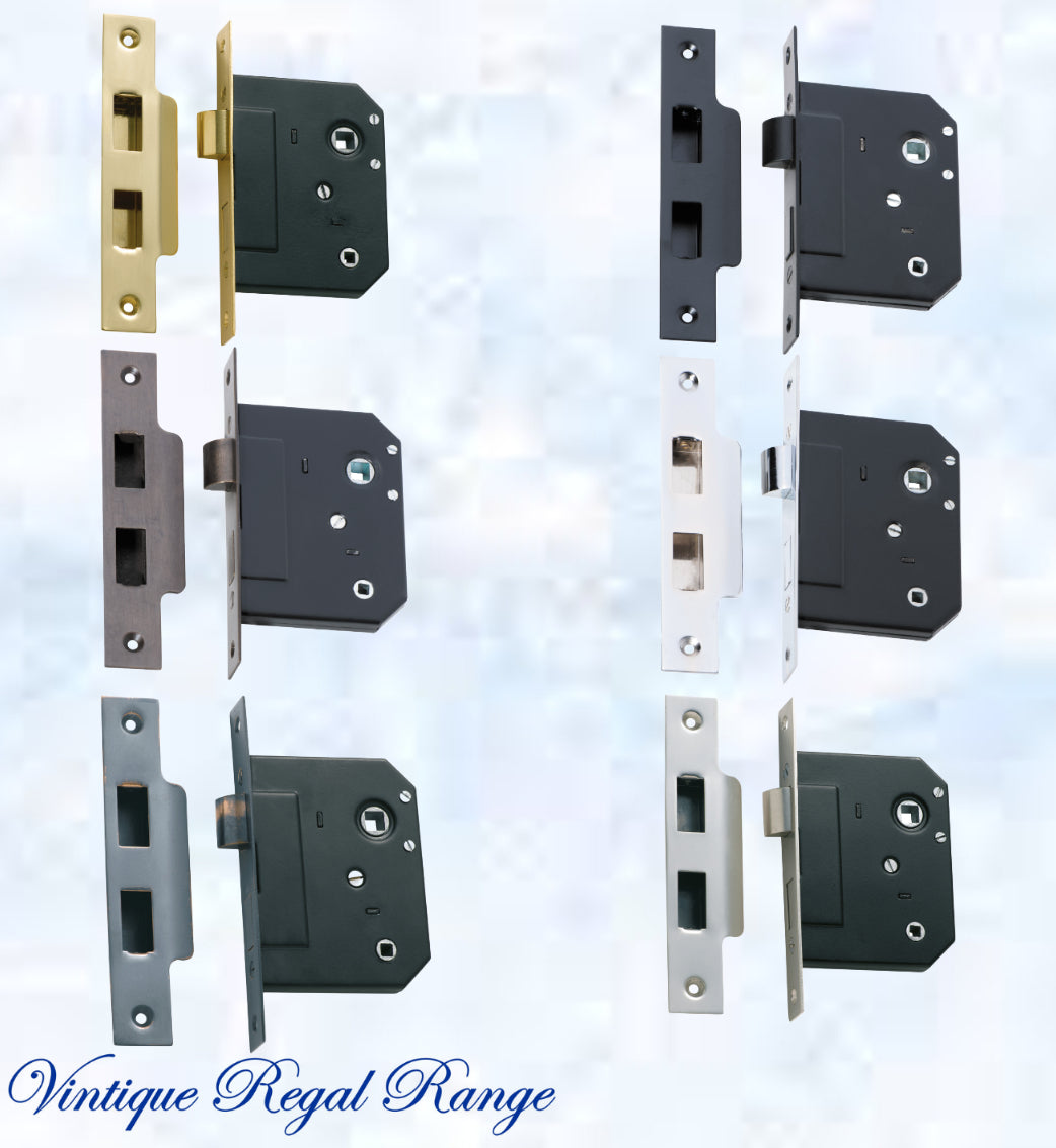 Internal Privacy Lockset & striker plates (57mm Backset) -Various finishes-