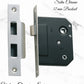 Internal Privacy Lockset & striker plates (57mm Backset) -Various finishes-