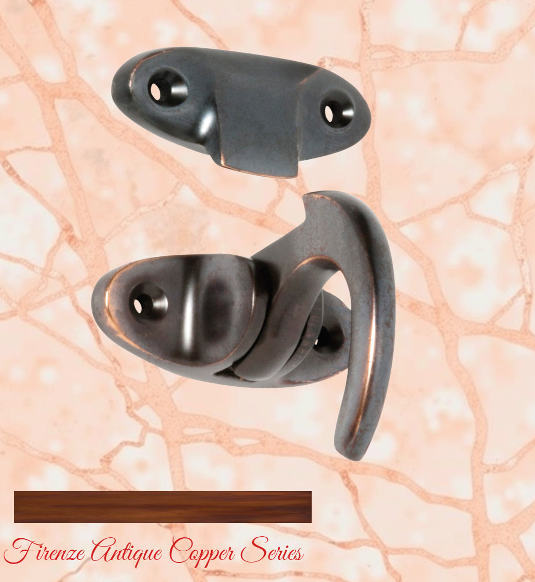 Regal ANTIQUED COPPER Spur catch 47 x 46mm (Copy)-Vintique Concepts