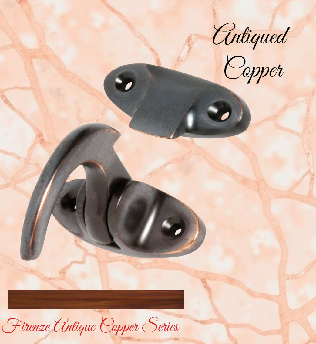 Regal ANTIQUED COPPER Spur catch 47 x 46mm (Copy)-Vintique Concepts