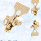 Regal Polished Brass Fanlight Catch 57mm x 50mm