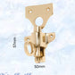 Regal Polished Brass Fanlight Catch 57mm x 50mm