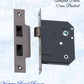 Internal Privacy Lockset & striker plates (57mm Backset) -Various finishes-