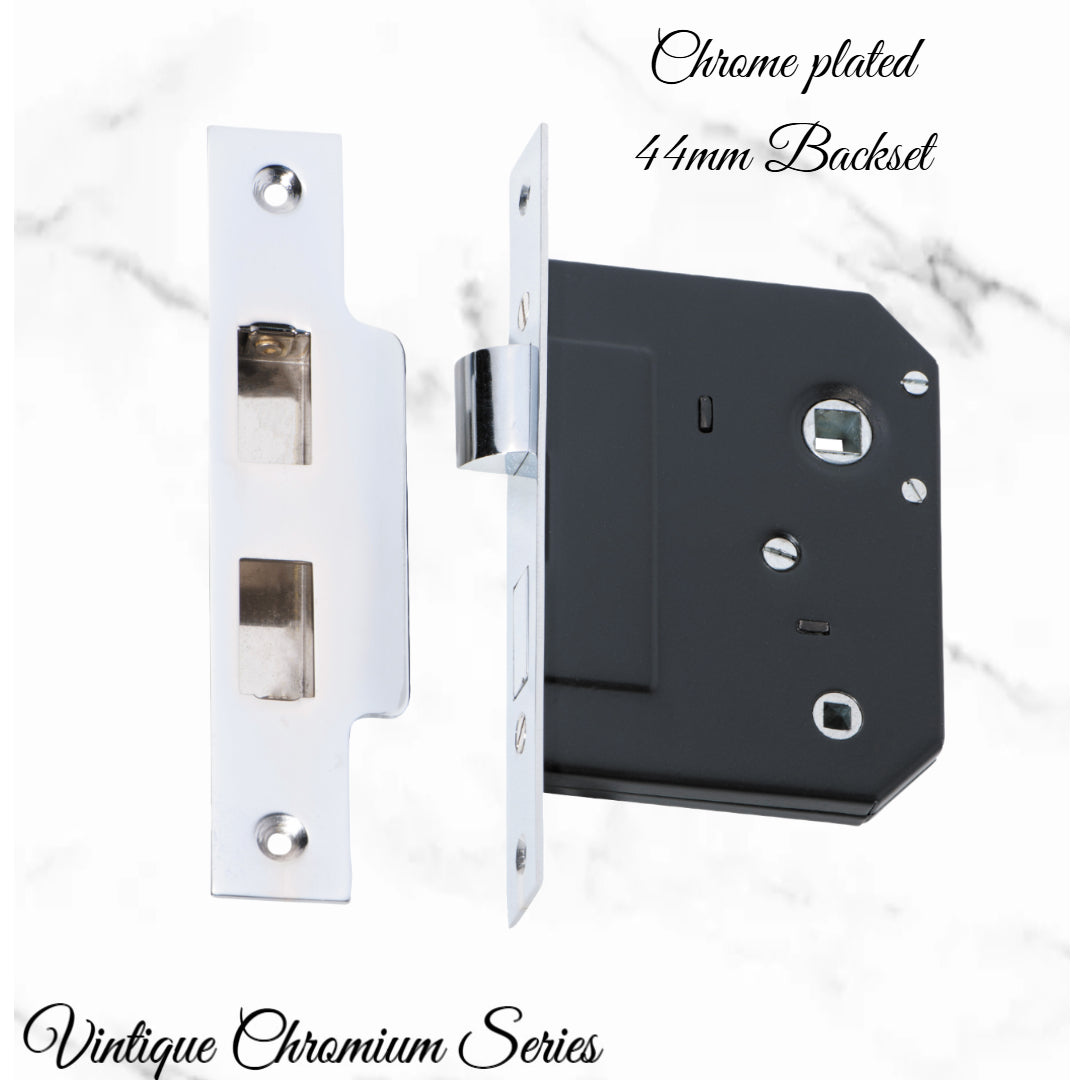 Internal Privacy Lockset & striker plates (44mm Backset) -Various finishes