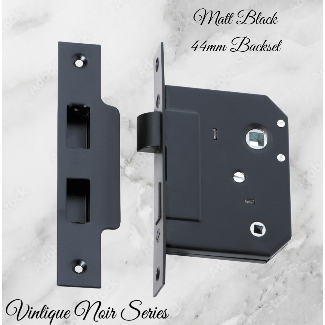 Internal Privacy Lockset & striker plates (44mm Backset) -Various finishes