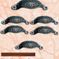 Regal Antiqued Copper Victoria's Ornate Cup Drawer pull 110mm Long-Vintique Concepts