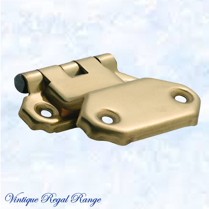 vintage foldover offset polished brass Hinge-Vintique Concepts