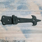 Rustic Iron Tower Long door or gate hinge 94mm arm