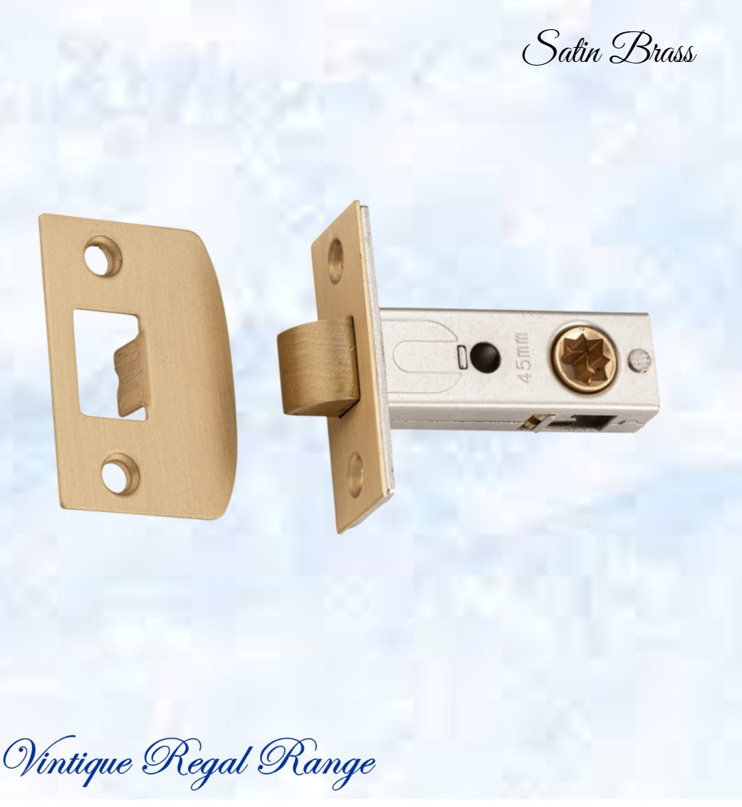 Door Split Cam Tube Latch- 45mm Backset-Different Finishes-Vintique Concepts