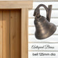 Classico Antiqued Brass ships Bell (125mm dia)-Vintique Concepts