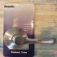 recycled satin Chrome Dummy door handle results-Vintique Concepts