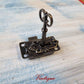 Antique look Bronze latch , Key and Escutcheon-Vintique Concepts