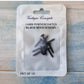 Black wood Screws 14mm (pkt of 10) - Vintique Concepts