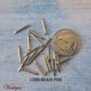 Brass Jewelry Box hardware Pins 10, 12 & 15mm (pkt 20) - Vintique Concepts