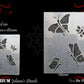 BUTTERFLIES Childrens Furniture Paint Stencil 180mm x 120mm - Vintique Concepts