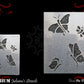 BUTTERFLIES Childrens Furniture Paint Stencil 180mm x 120mm - Vintique Concepts