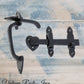 Cast Iron English Heart Latch 195 x 165 x 43mm-Vintique Concepts