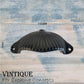 Cast Iron Half Moon Fluted with dome Cup Drawer Handle 105mm long-Vintique Concepts