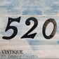 Cast Iron house or letterbox number "5" 100mm-Vintique Concepts