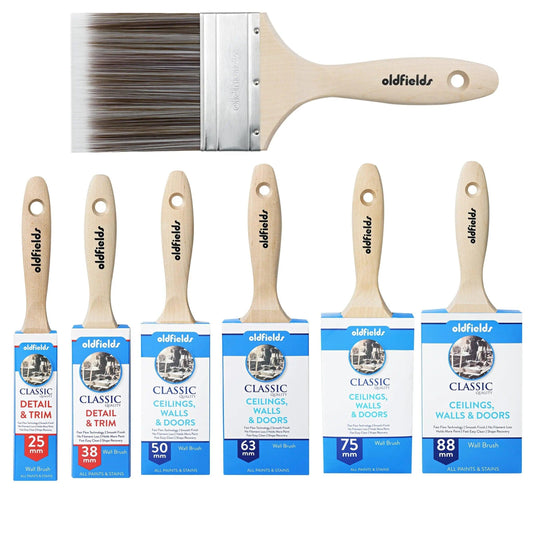 Classic 100% Tappered filament all purpose Paint Brush from Oldfields - Vintique Concepts