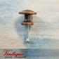 classic knob for drawers bronze 25mm diameter-Vintique Concepts