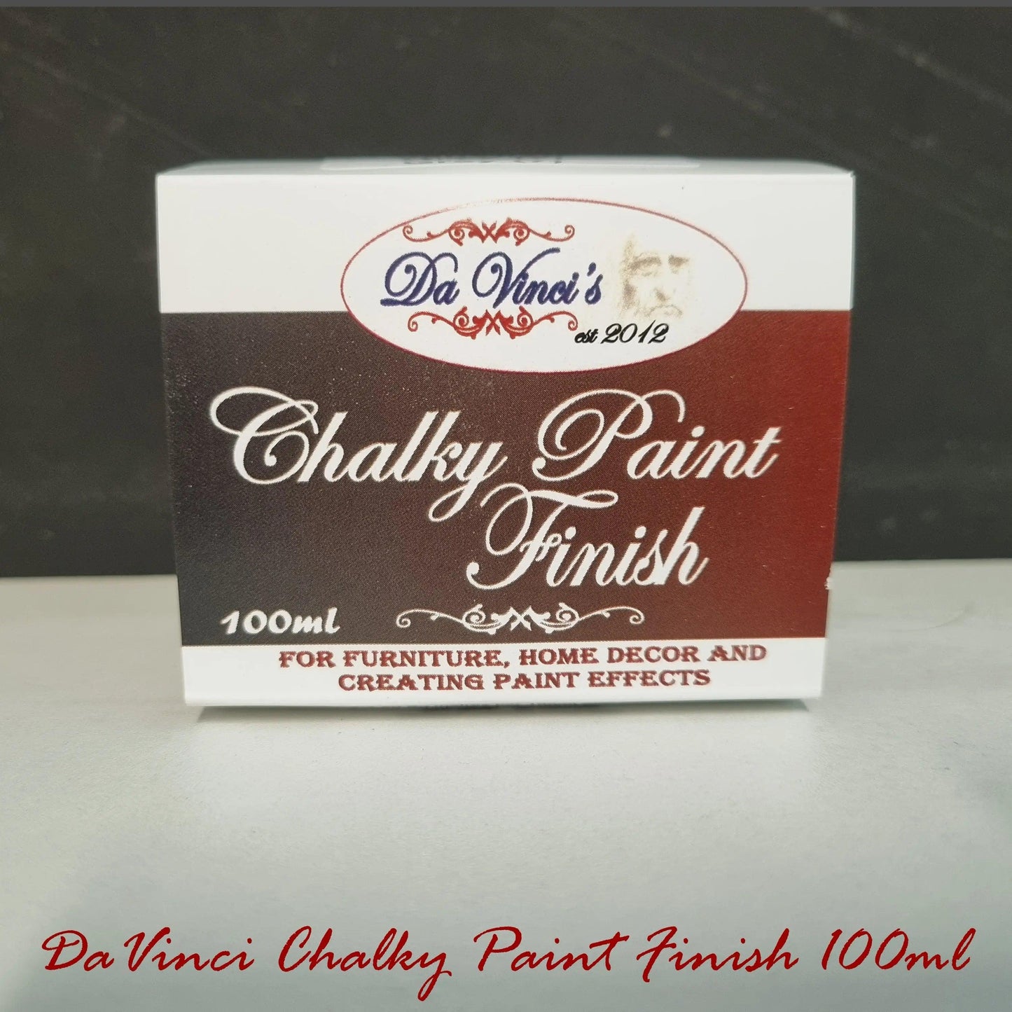 Da Vinci Creative Chalky Paint Finish- 100ml Test Pot-  Colour Selector-Vintique Concepts