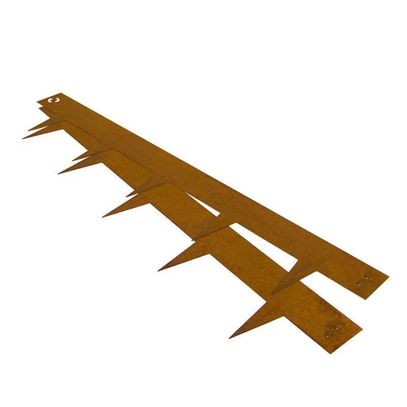 Corten Garden edging 150mm high x 1mtr long-Vintique Concepts