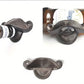 Cast Iron- Mustache-Shaped Wall Mounted Bottle opener for beer bottles etc