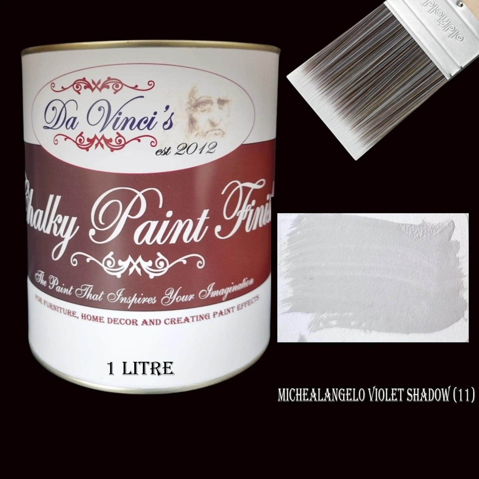 Da Vinci Creative Chalky Paint Finish- 1Ltr  Colour Selector-Vintique Concepts