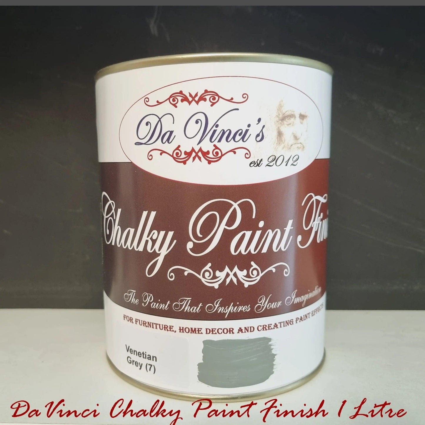 Da Vinci Creative Chalky Paint Finish- 1Ltr  Colour Selector-Vintique Concepts