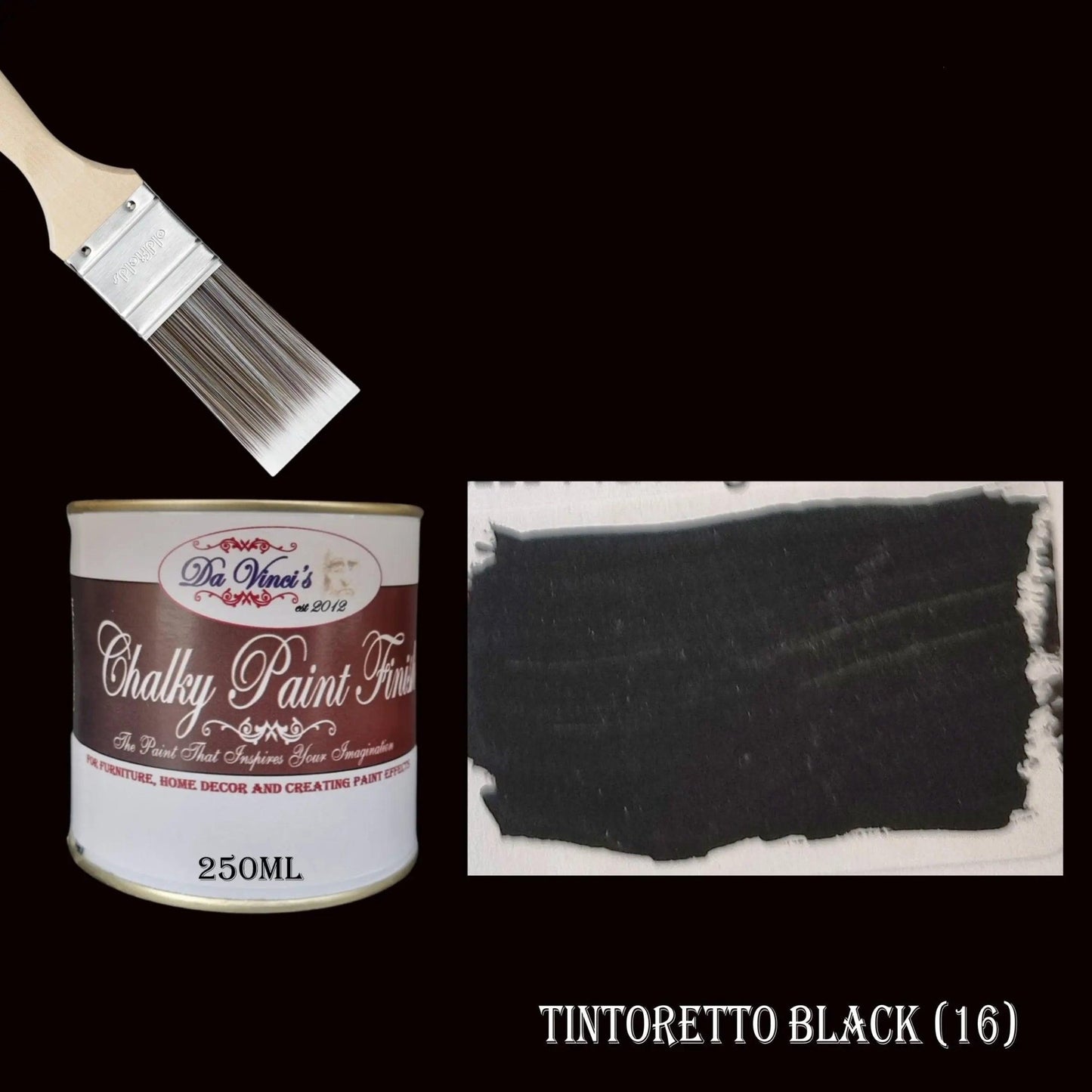 Da Vinci Creative Chalky Paint Finish- 250ml-  Colour Selector-Vintique Concepts