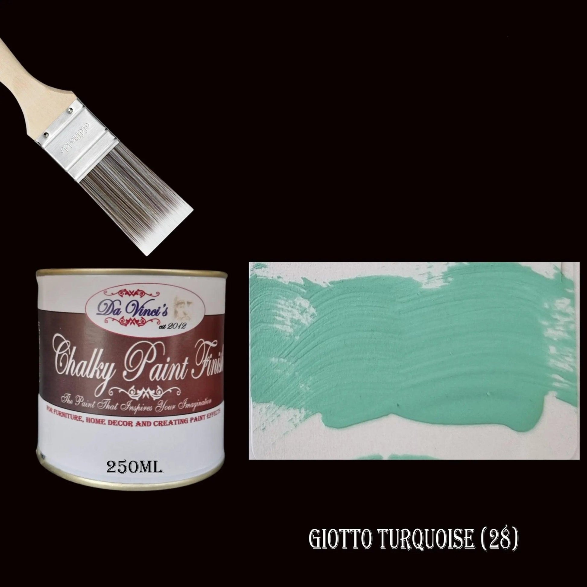 Da Vinci Creative Chalky Paint Finish- 250ml-  Colour Selector-Vintique Concepts