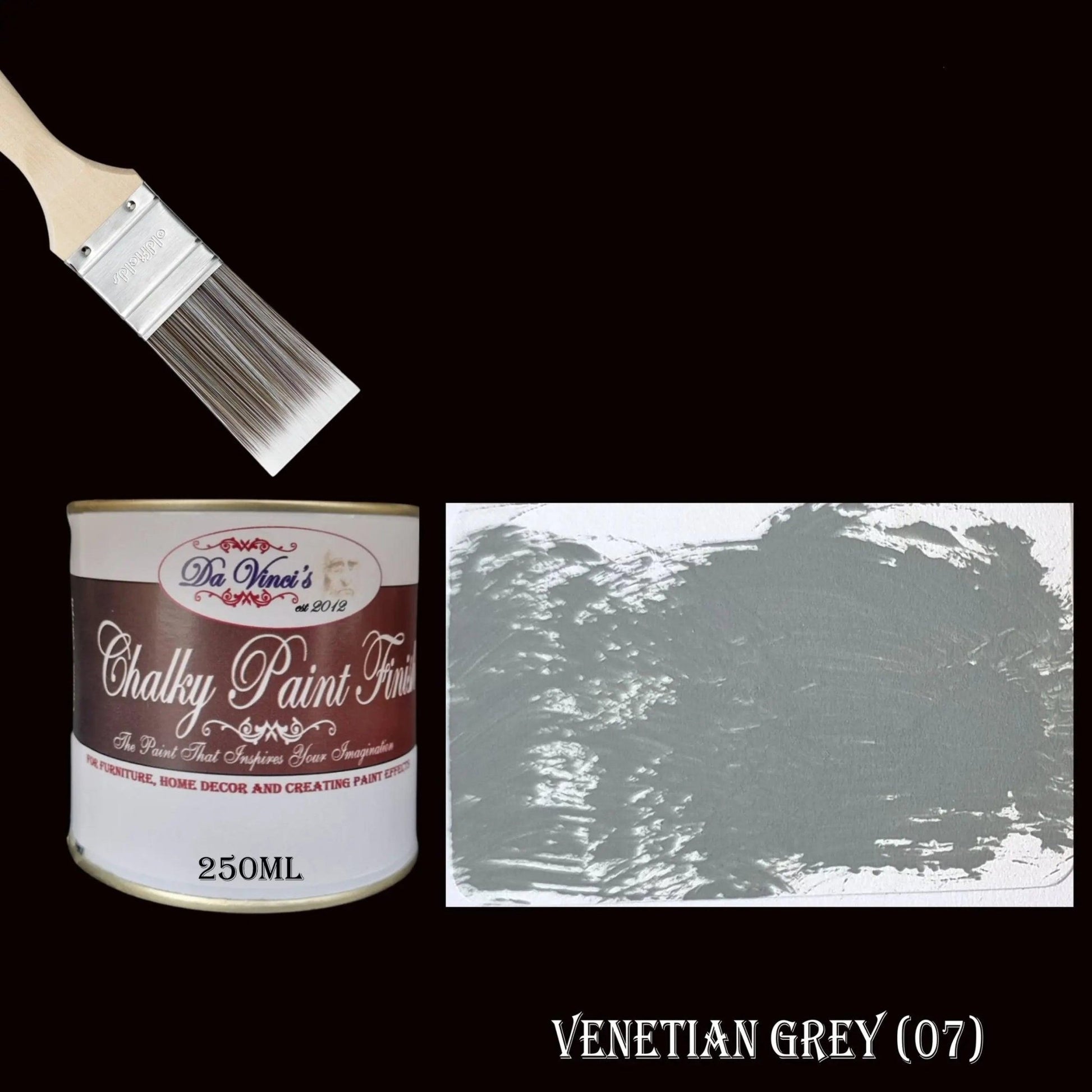 Da Vinci Creative Chalky Paint Finish- 250ml-  Colour Selector-Vintique Concepts