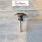 Daisy Bronze Furniture Knob Rose 26mm diameter-Vintique Concepts