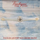 Fleur de Lis Ivory with Chrome silver Drawer handle 180mm long - Vintique Concepts