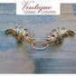 French Provence Silver (chrome) Ornate Drawer handle 135mm long-Vintique Concepts