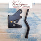 Gate latch heavy duty Black-Vintique Concepts