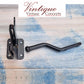 Gate latch heavy duty Black-Vintique Concepts